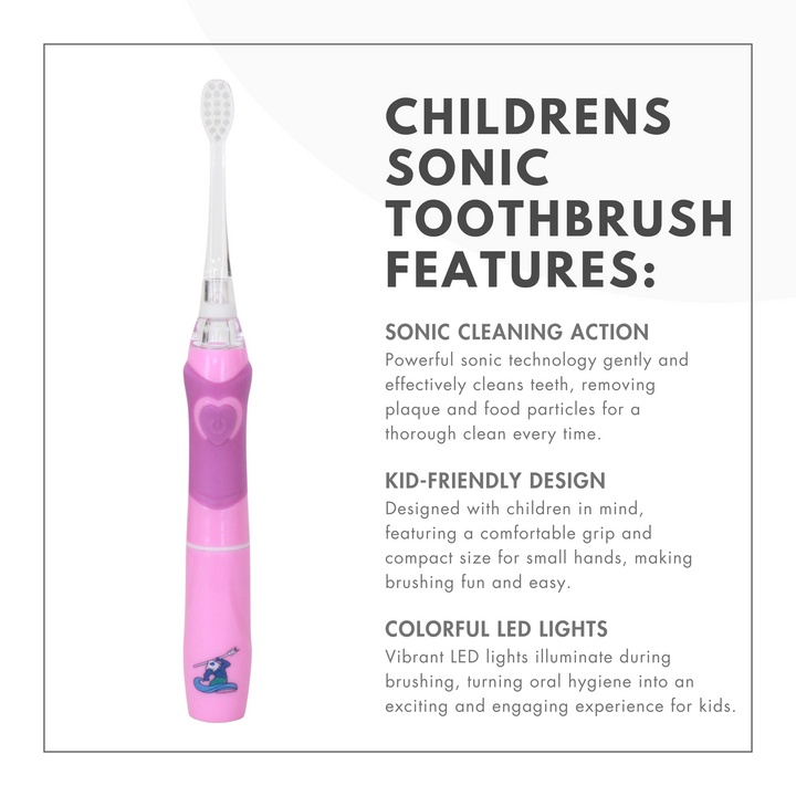Children's Countertop Water Flosser + Toothbrush Bundle