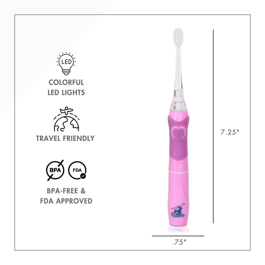 Children's Countertop Water Flosser + Toothbrush Bundle