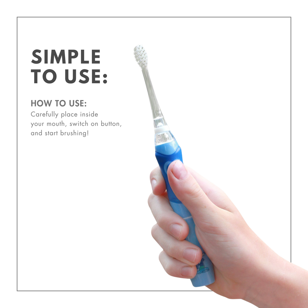 Children's Countertop Water Flosser + Toothbrush Bundle