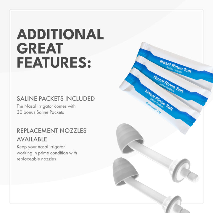 Nasal Irrigator - 2 Pack