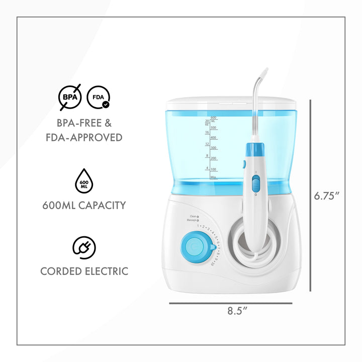 Children's Countertop Water Flosser + Toothbrush Bundle