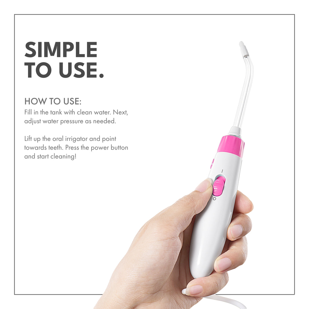 Children's Countertop Water Flosser + Toothbrush Bundle