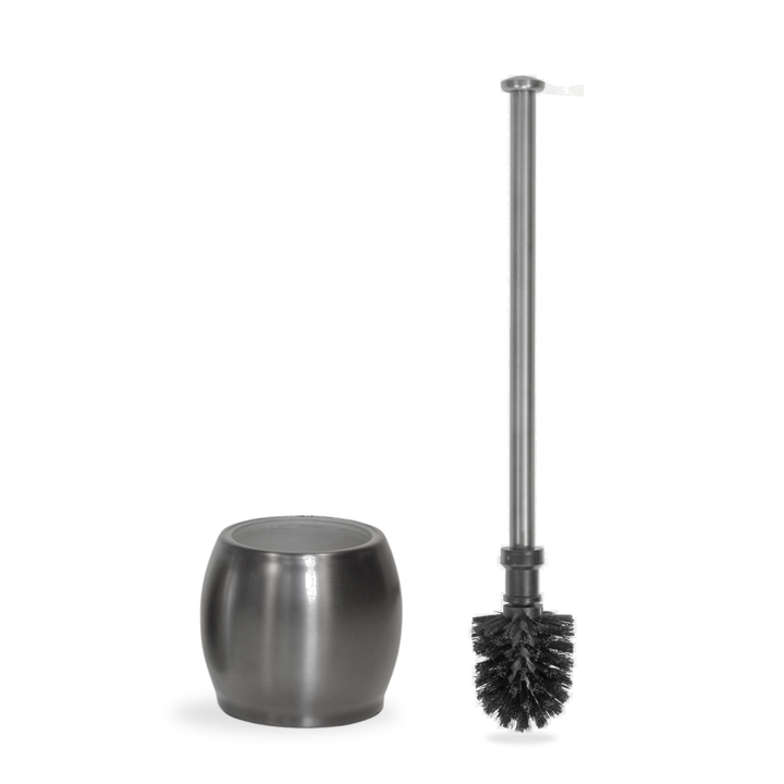 ToiletTree Dark Grey Stainless Steel Toilet Brush