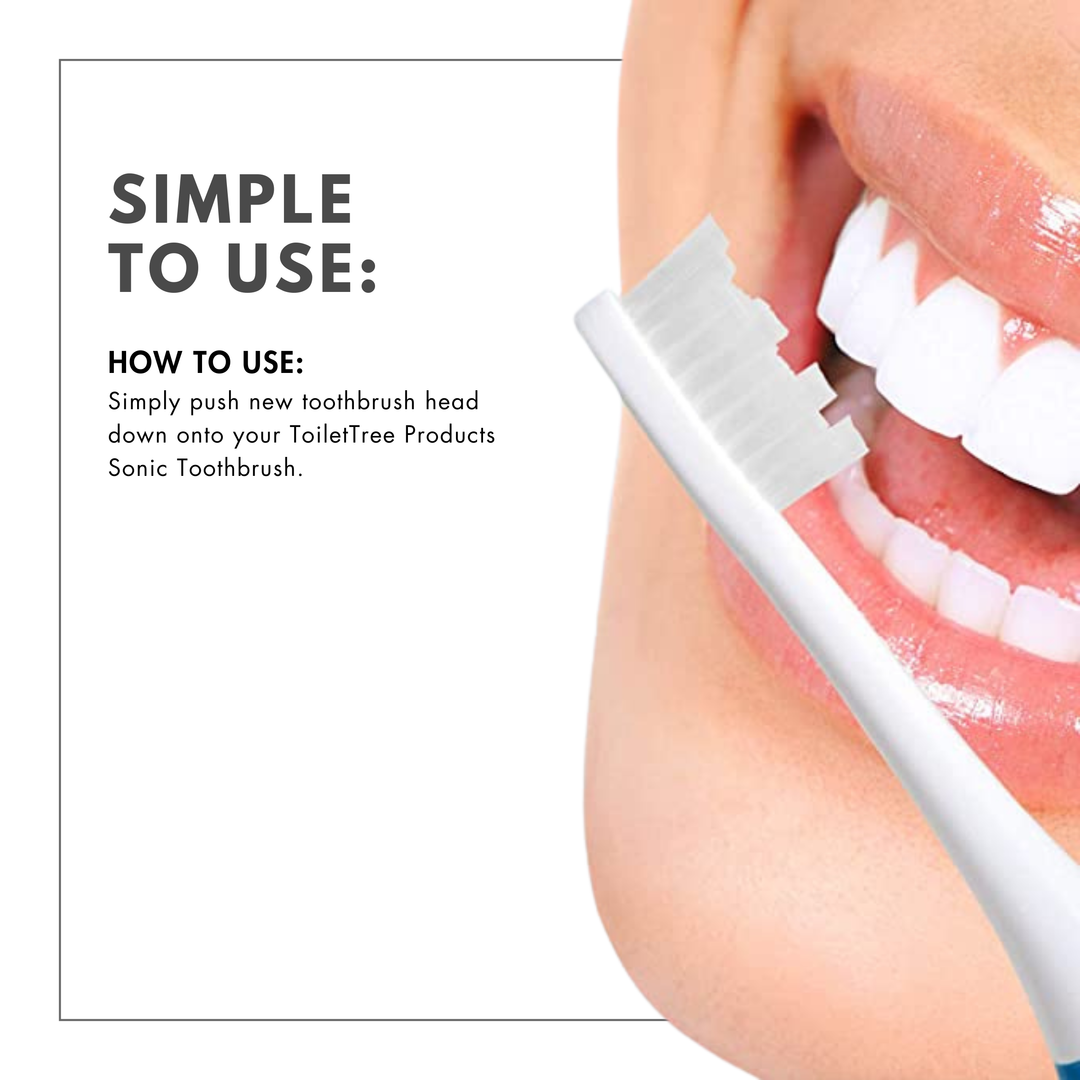 ToiletTree Replacement Heads – Poseidon Sonic Toothbrush