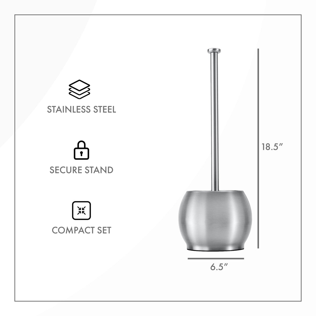 ToiletTree Stainless Steel Plunger