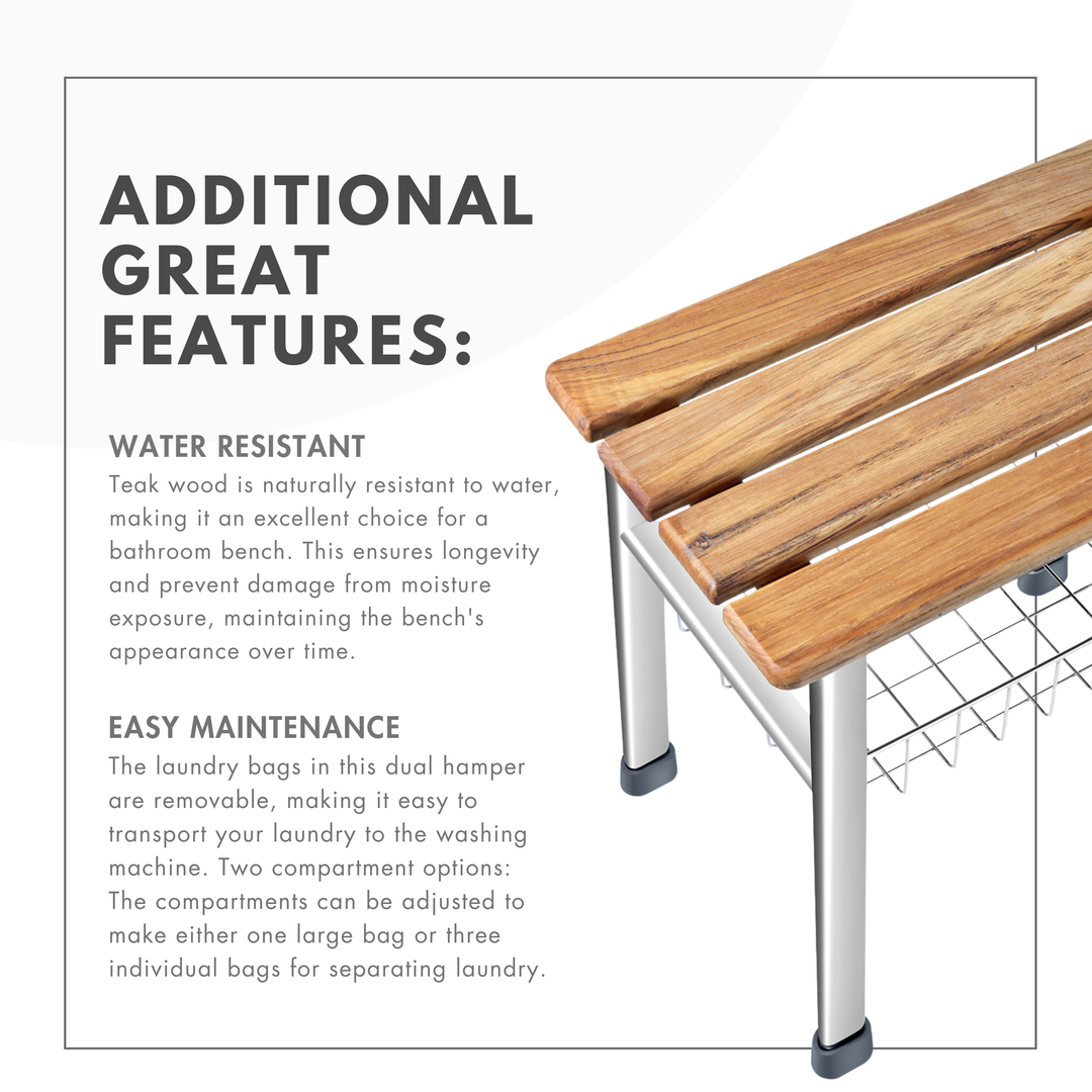 ToiletTree Teak Seat