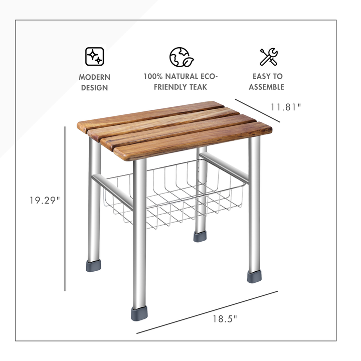 ToiletTree Teak Seat