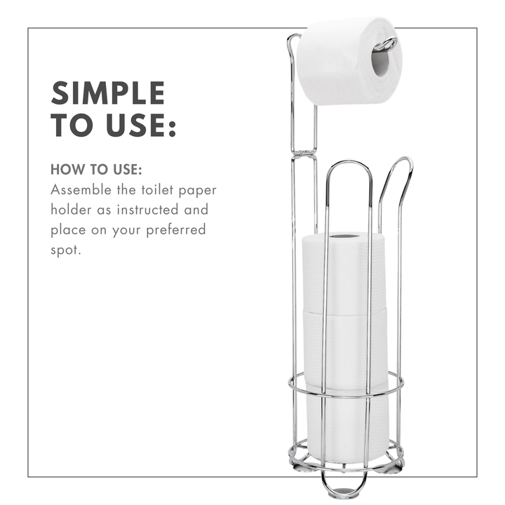 ToiletTree Toilet Paper Roll Stand
