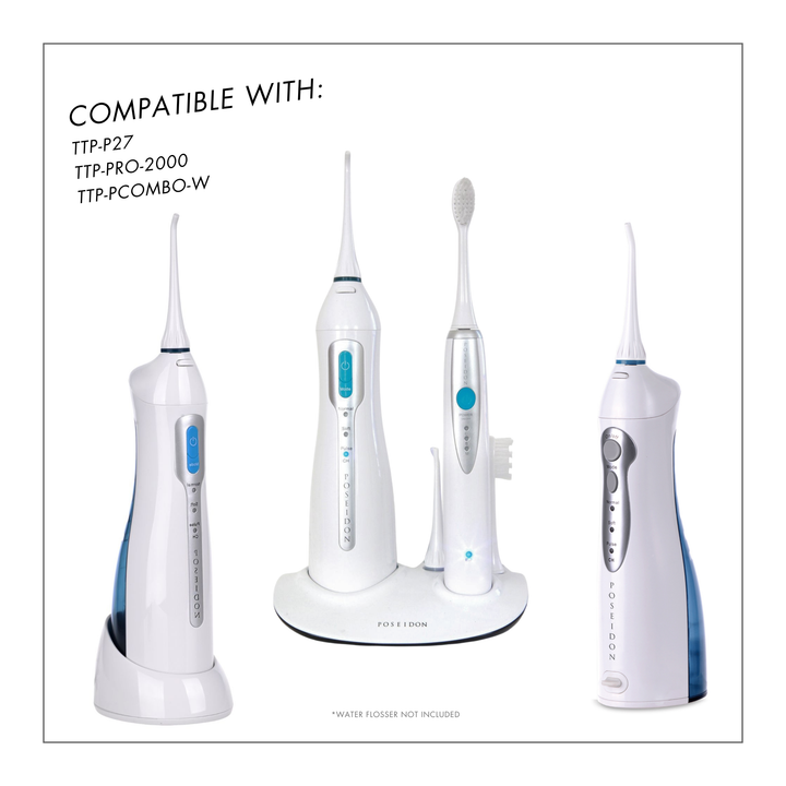 ToiletTree Water Flosser Replacement Tips - 4 Pack
