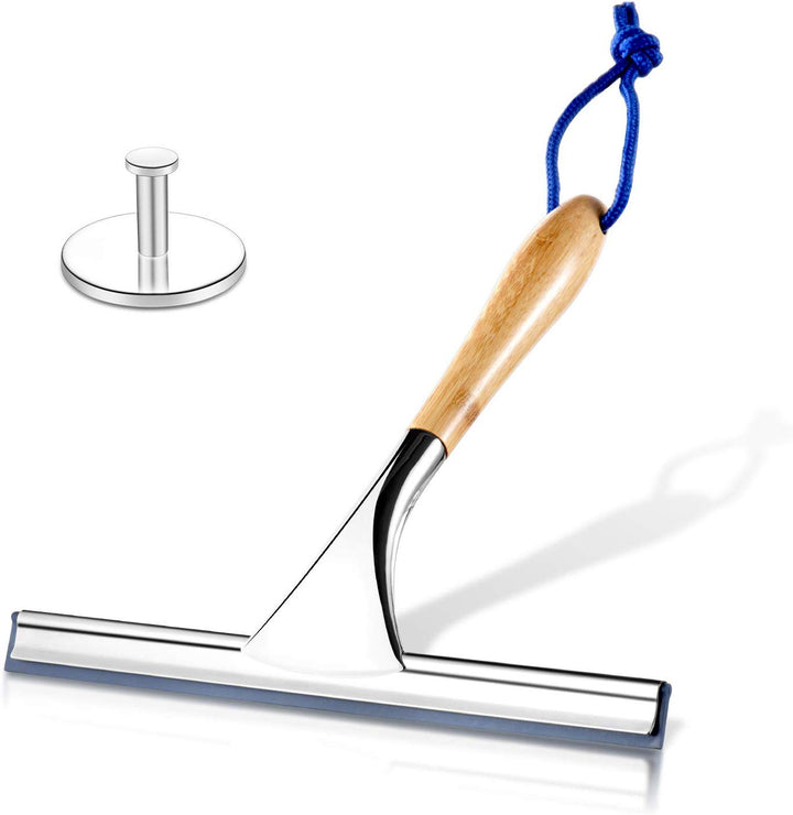Stainless Steel + Bamboo Squeegee - ToiletTree Products-